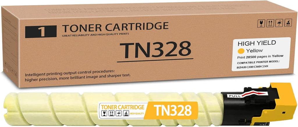 Yellow Toner Cartridge for Konica Minolta Bizhub Printer U432965