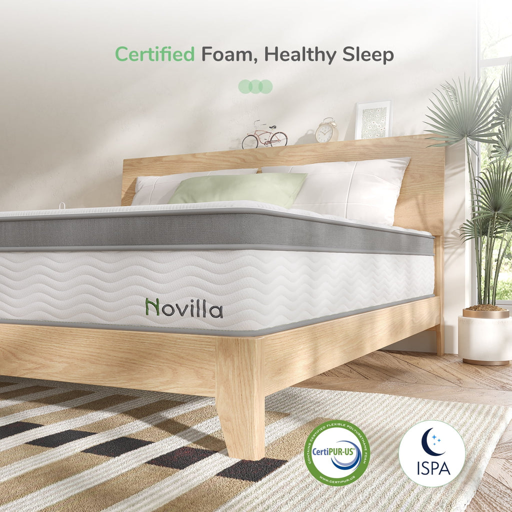 10 Memory Foam Pocket Spring Hybrid Mattress R5713