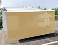 Beige Mesh RV Awning Sun Shade Screen 7' X 10'3'' P346631