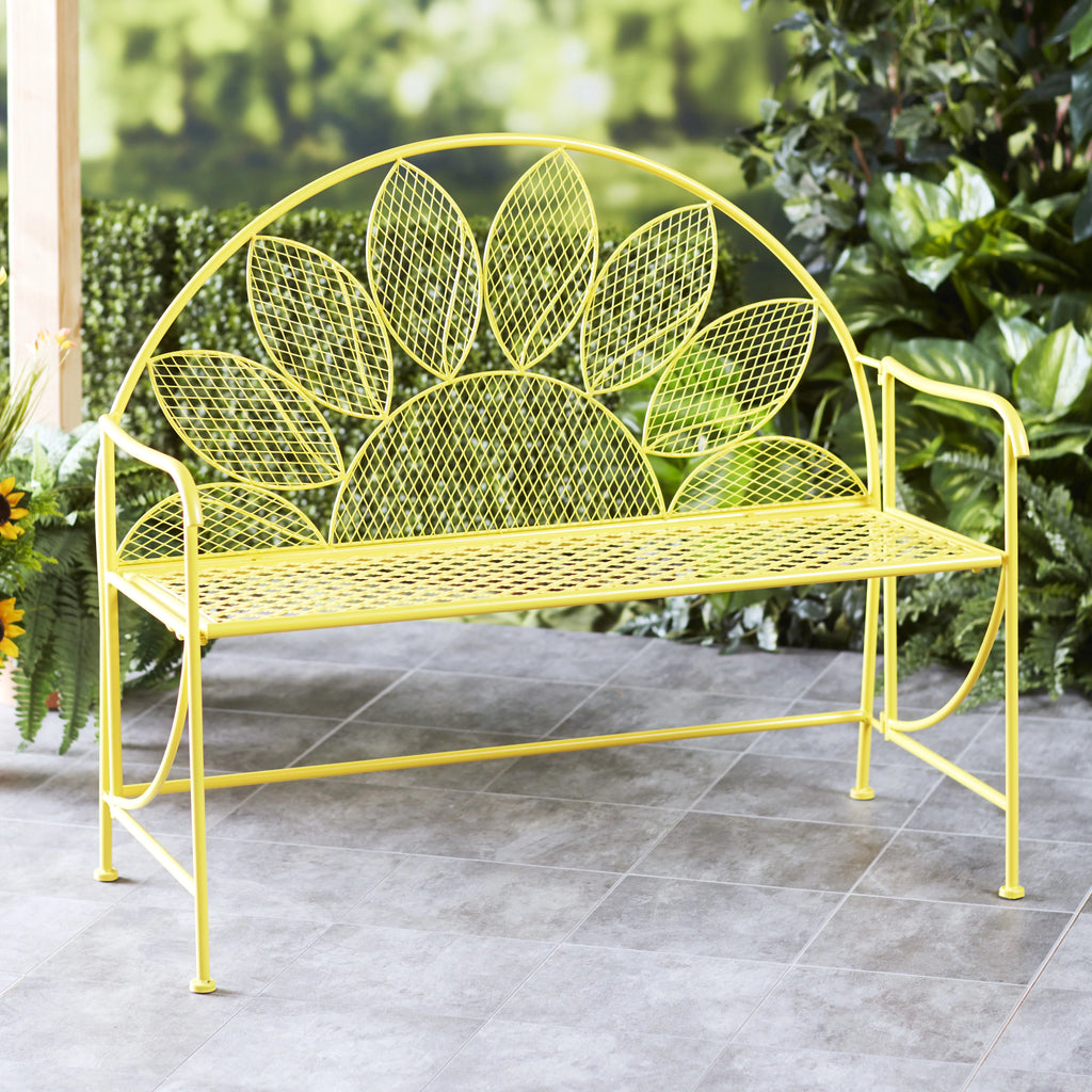 Outdoor Metal Bench X9754