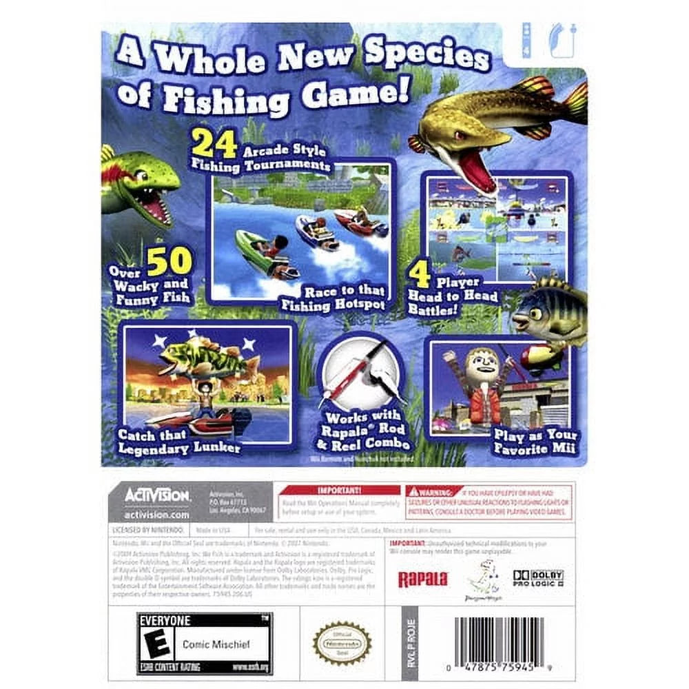Wii Fishing Game N25161