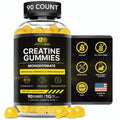 Creatine Monohydrate Gummies 90ct Lemon Flavor S5892