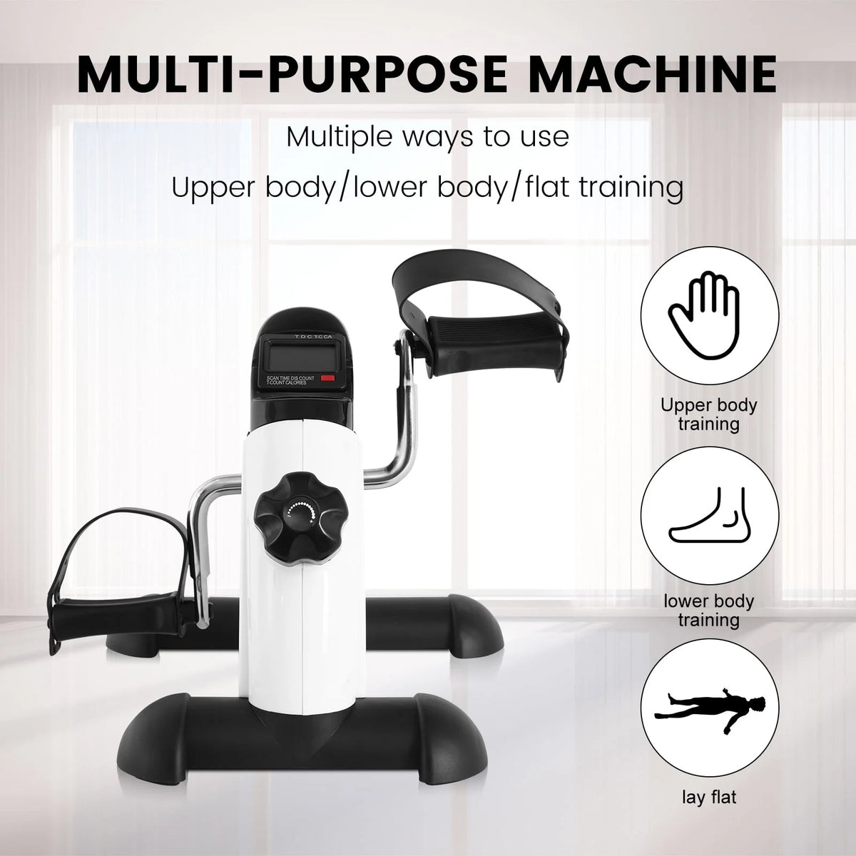 Under Desk Exercise Bike with LCD Screen G88158