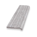Stair Nosing, Gray, 60In W, Cast Alum M113727