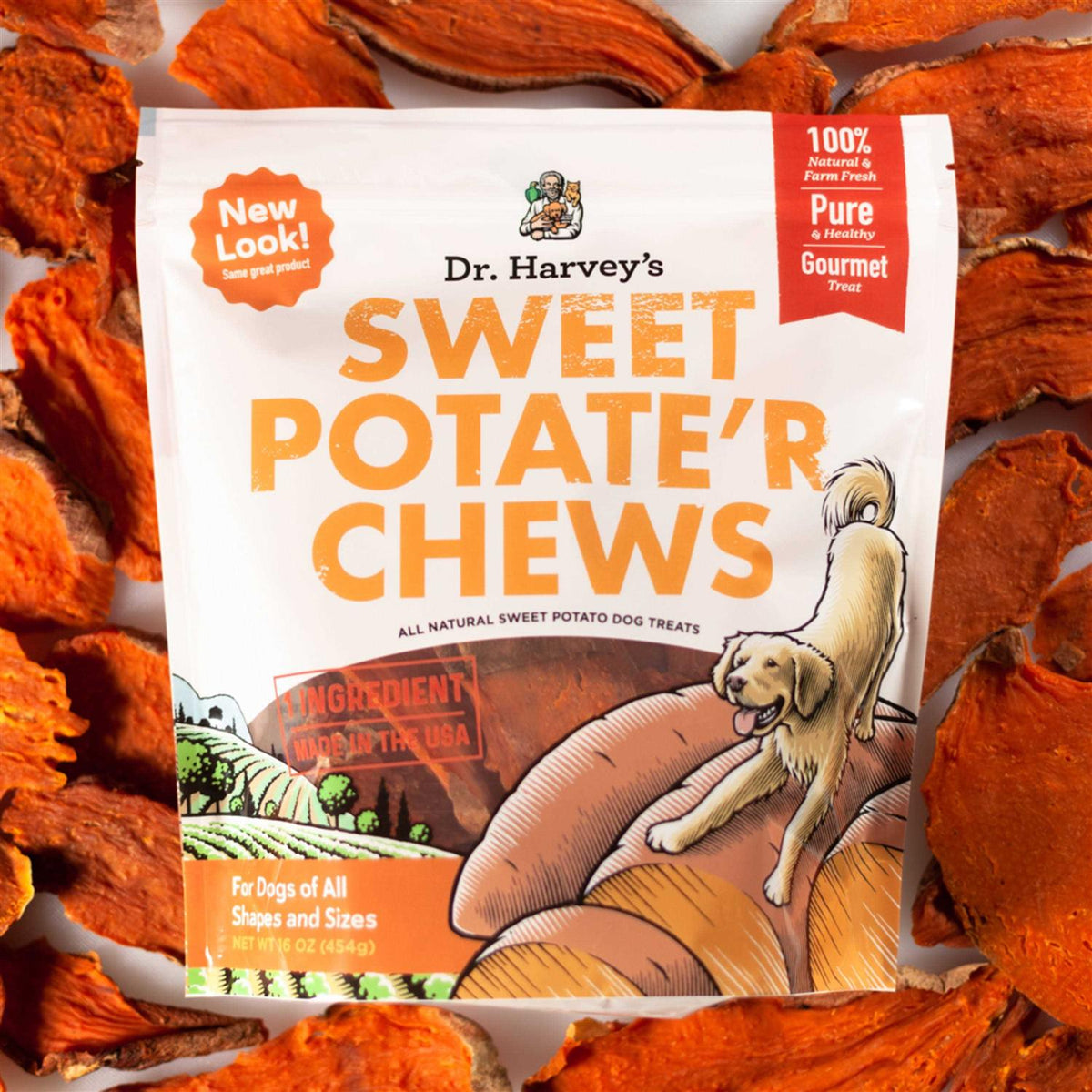 Sweet Potato Dog Treats S598250