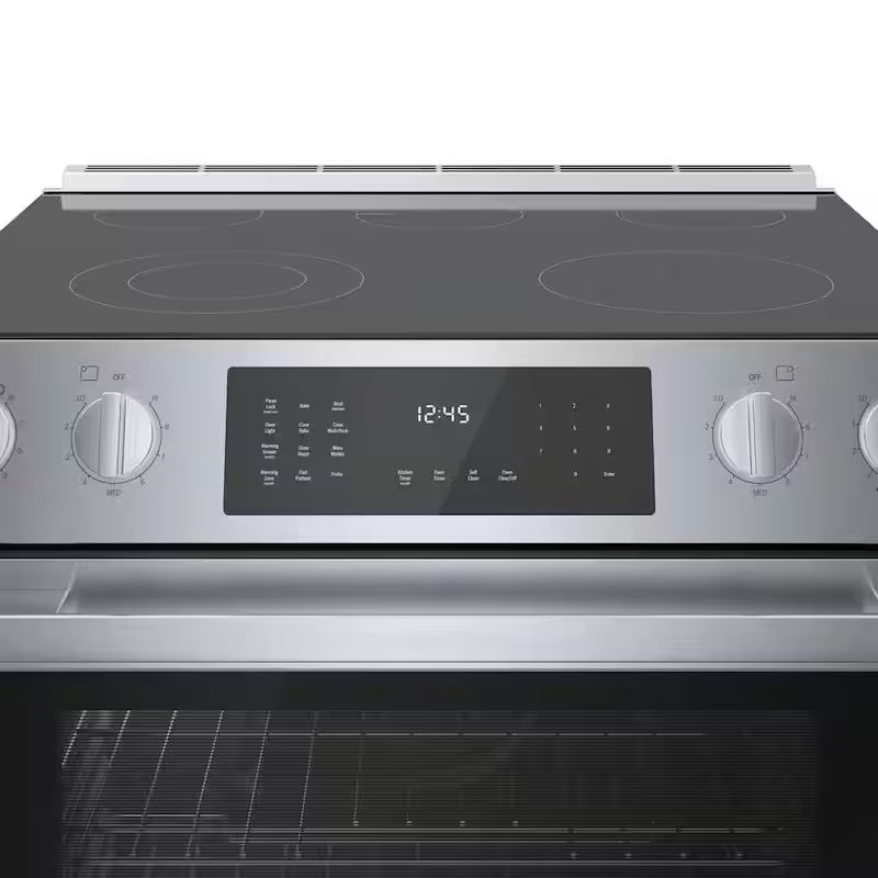 30 in. 5 Element Slide-In Electric Range in Stainless Steel D4217