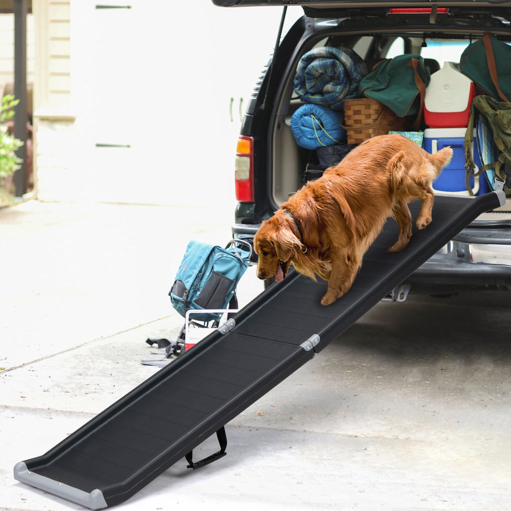 Black Folding Pet Ramp for Cars B71755