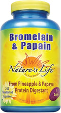 Bromelain & Papain 250mg 250 CT L89957