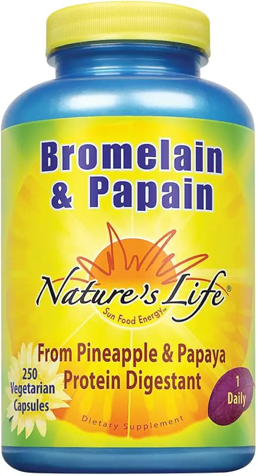 Bromelain & Papain 250mg 250 CT L89957
