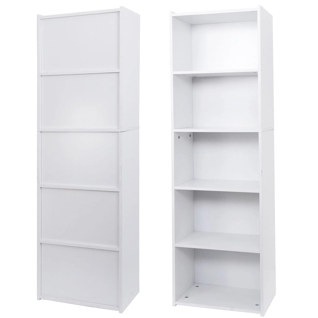 5 Tier Bookcase Bookshelf Storage Organizer G884