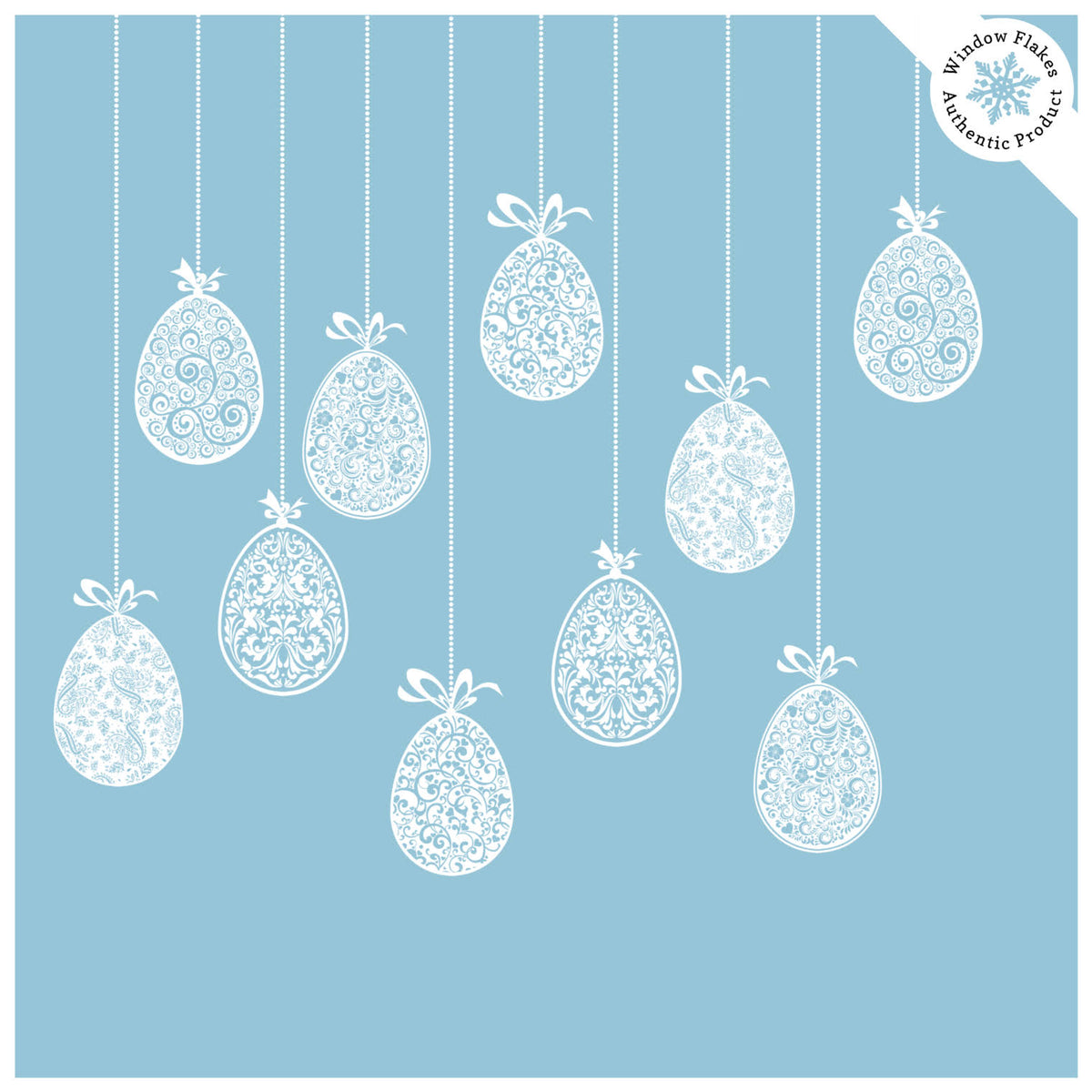 Easter Egg Window Clings U188