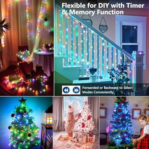 66FT 200 LED Color Changing String Lights N688152