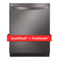 24 in. Black Stainless Steel Dishwasher X365