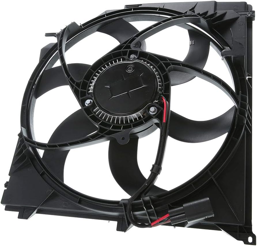 Radiator Cooling Fan Assembly for BMW E83 Series X3 2004-2010 Sport Utility 2.5L 3.0L Q709457