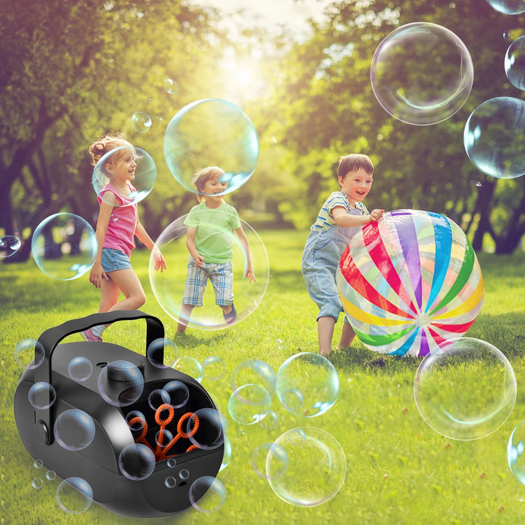 Portable Rechargeable Bubble Machine U195