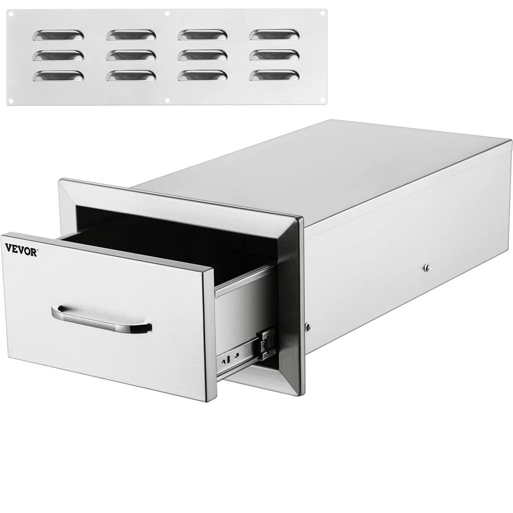 14x8.5 inch Stainless Steel Outdoor Kitchen Drawers Z8512
