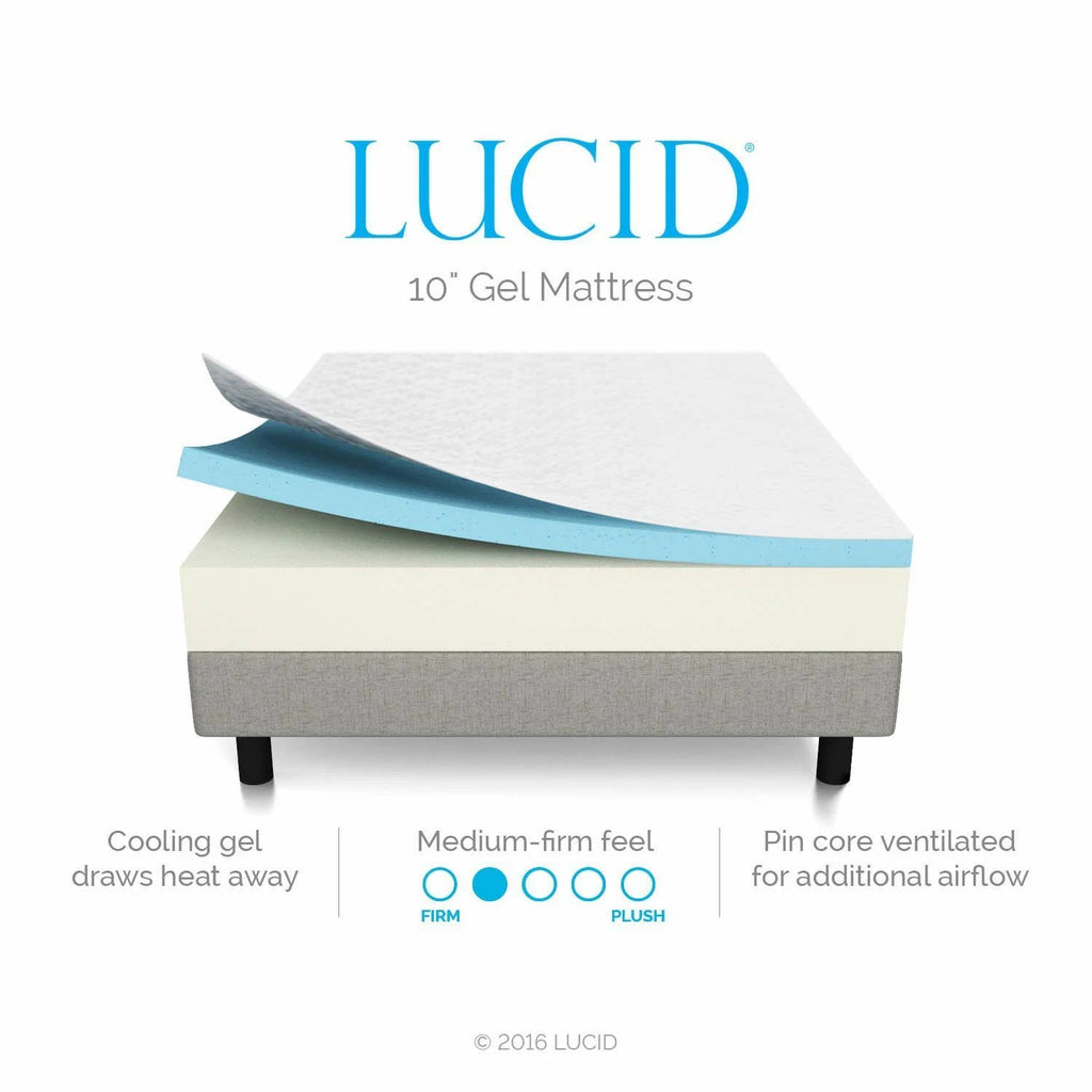 Twin XL Gel Memory Foam Mattress Z3058