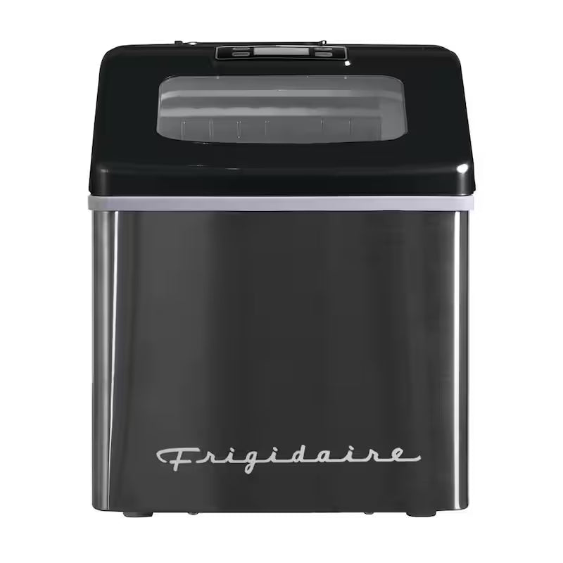 40 lb. Freestanding Ice Maker in Black Stainless A89454