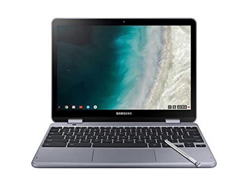 Plus 2-in-1 12.2" Touch-Screen Chromebook - Intel Celeron - 4GB Memory - 32GB eMMC Flash Memory - Stealth Silver R47570