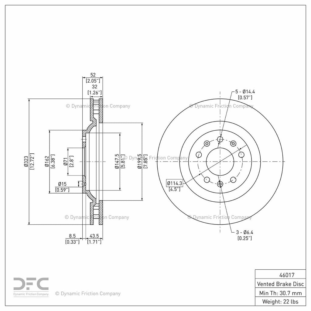 Coated Brake Rotor E280