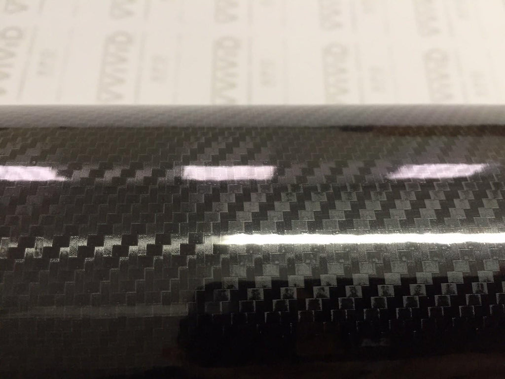 High Gloss Black Carbon Vinyl Wrap Film (5ft x 5ft) Z5061