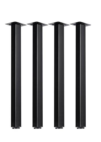 Set of 4 Adjustable Metal Table Legs H76788