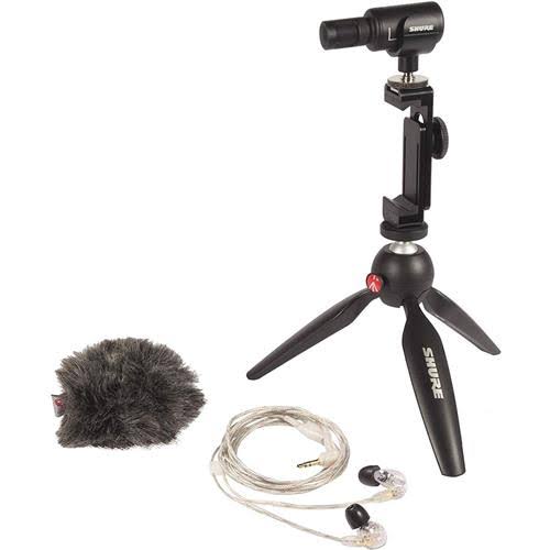 Portable Videography Kit with Stereo Condenser Microphone Z3792