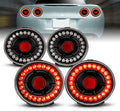 All Red L.E.D Taillights for Chevy Corvette Z06 F601