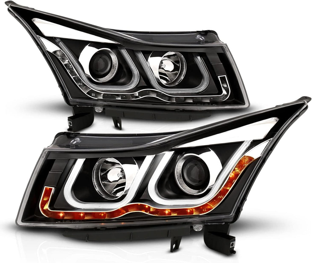 Black Projector Headlights Bar Style J6606