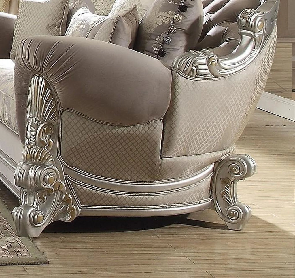 Carved Wood 3Pcs Sofa Set T98362