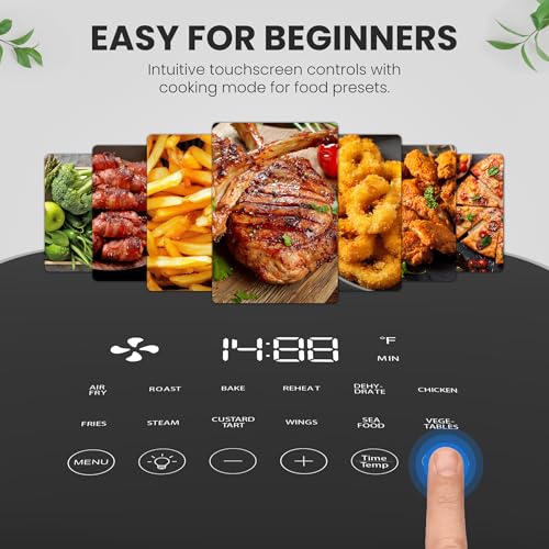 6QT Square Nonstick Air Fryer S7171