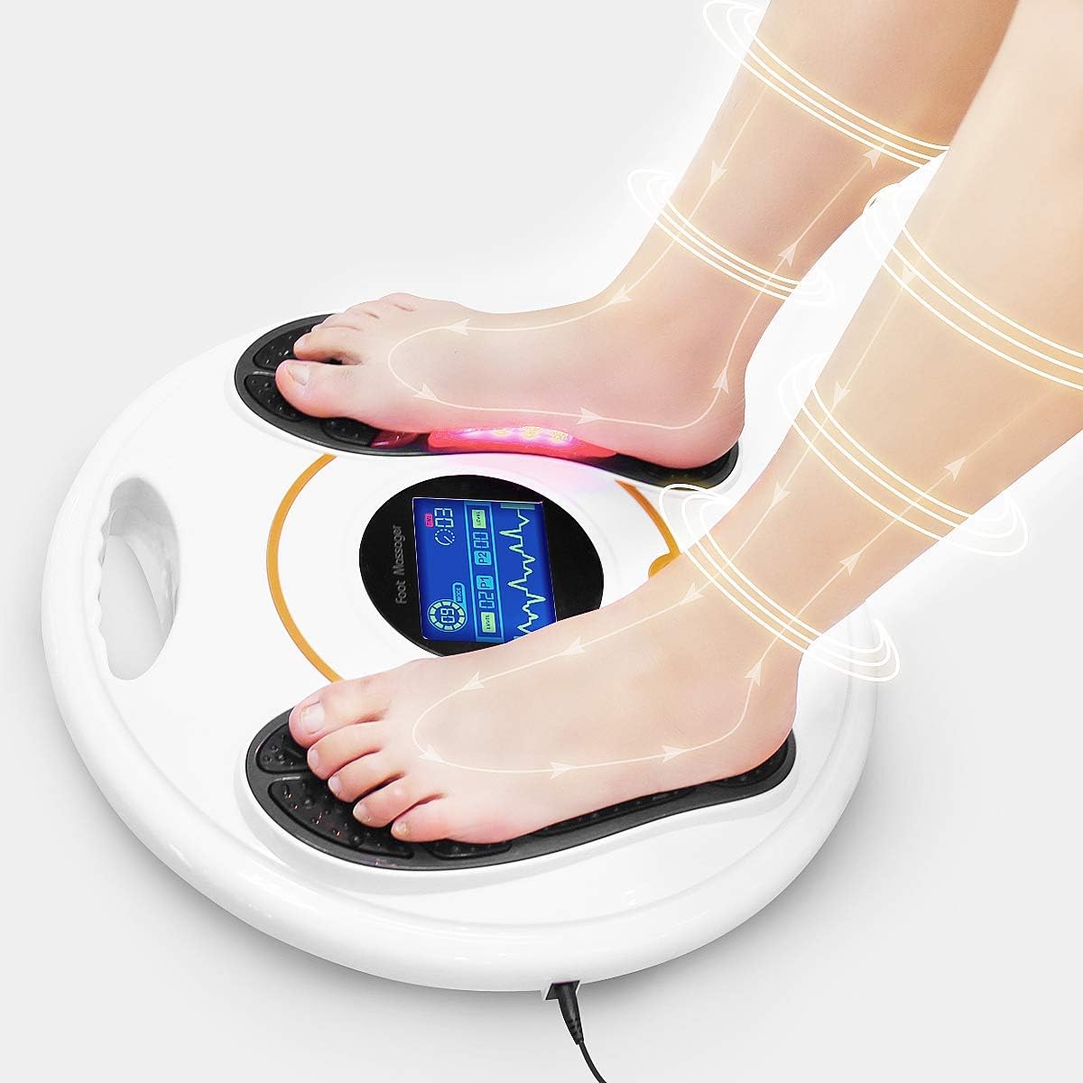 Foot and Leg Massager with 4 Electrode Pads O606