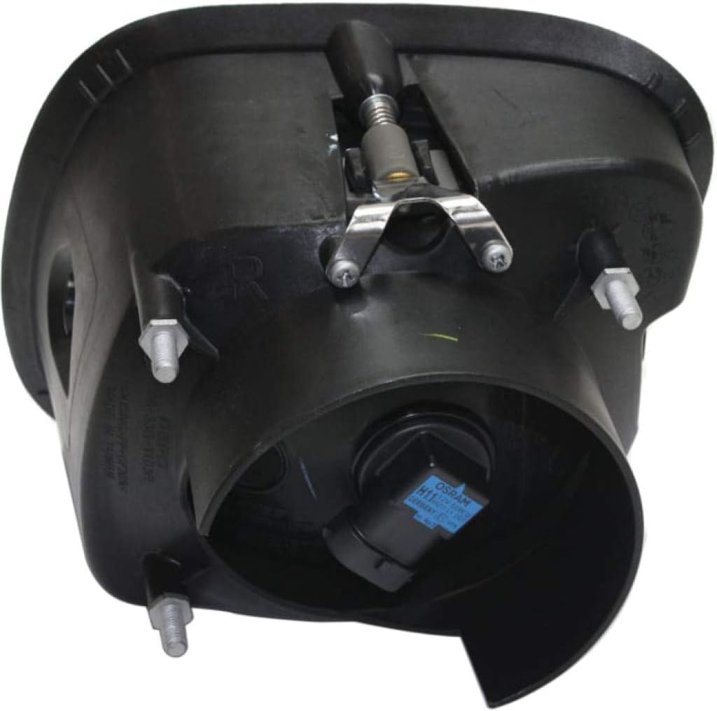 Fog Light Assembly for Freightliner Cascadia 2008-2016 Passenger Side with Daytime Running Light Pack of 2 C6433