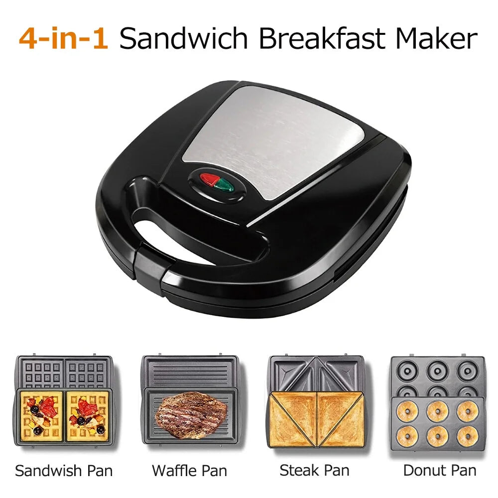 110V Stainless Steel Electric Breakfast Maker H2108