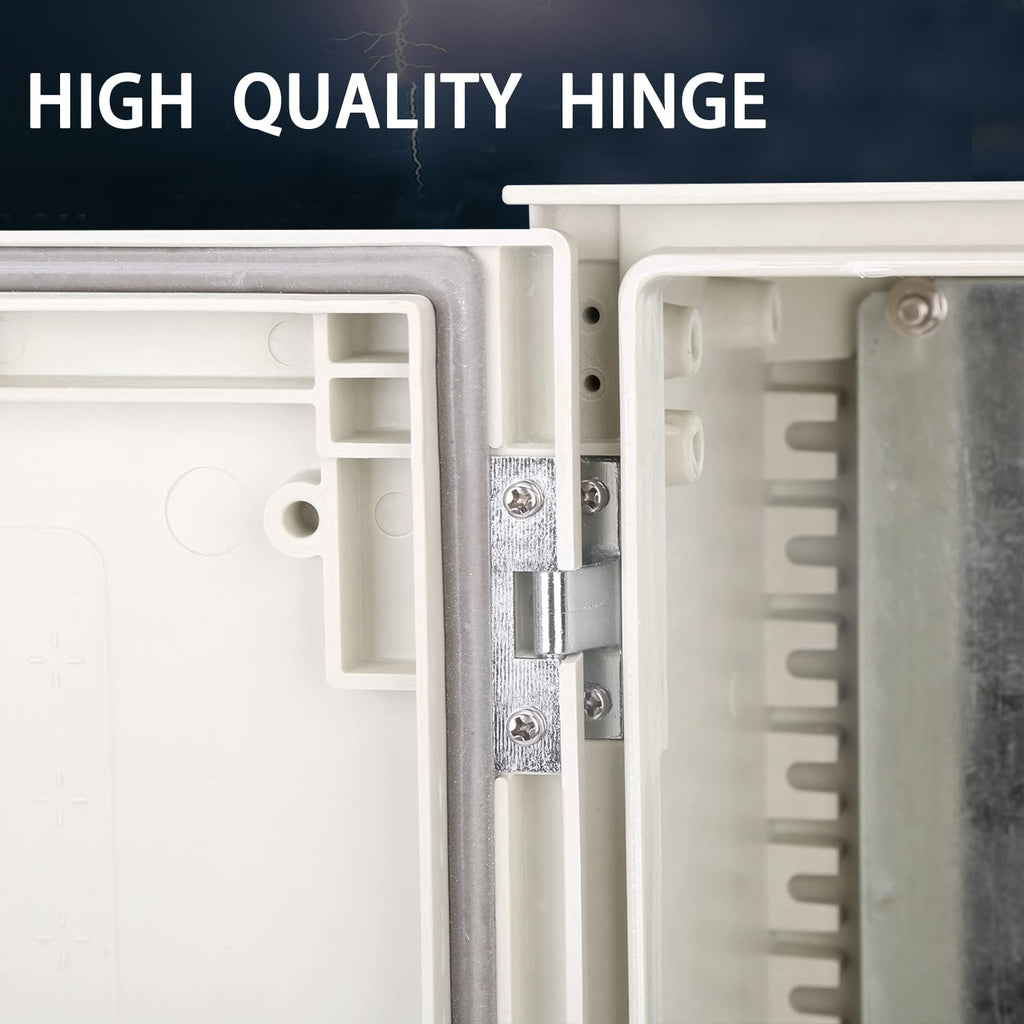 Fiberglass IP65 Weatherproof Wall-Mounted Electrical Enclosure Box N3216
