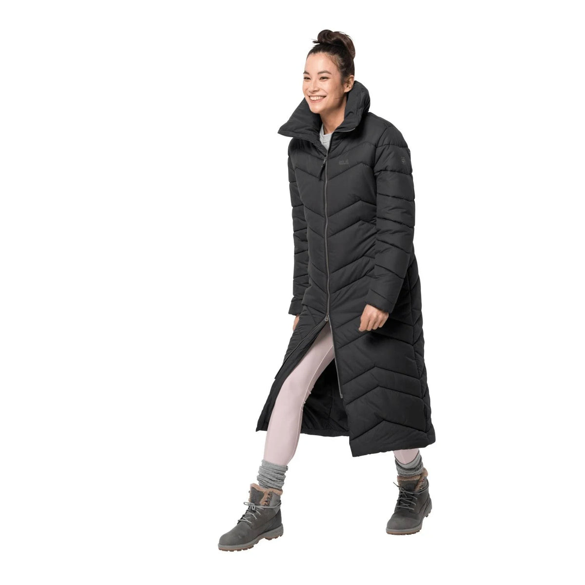 Black XL Long Coat N652742