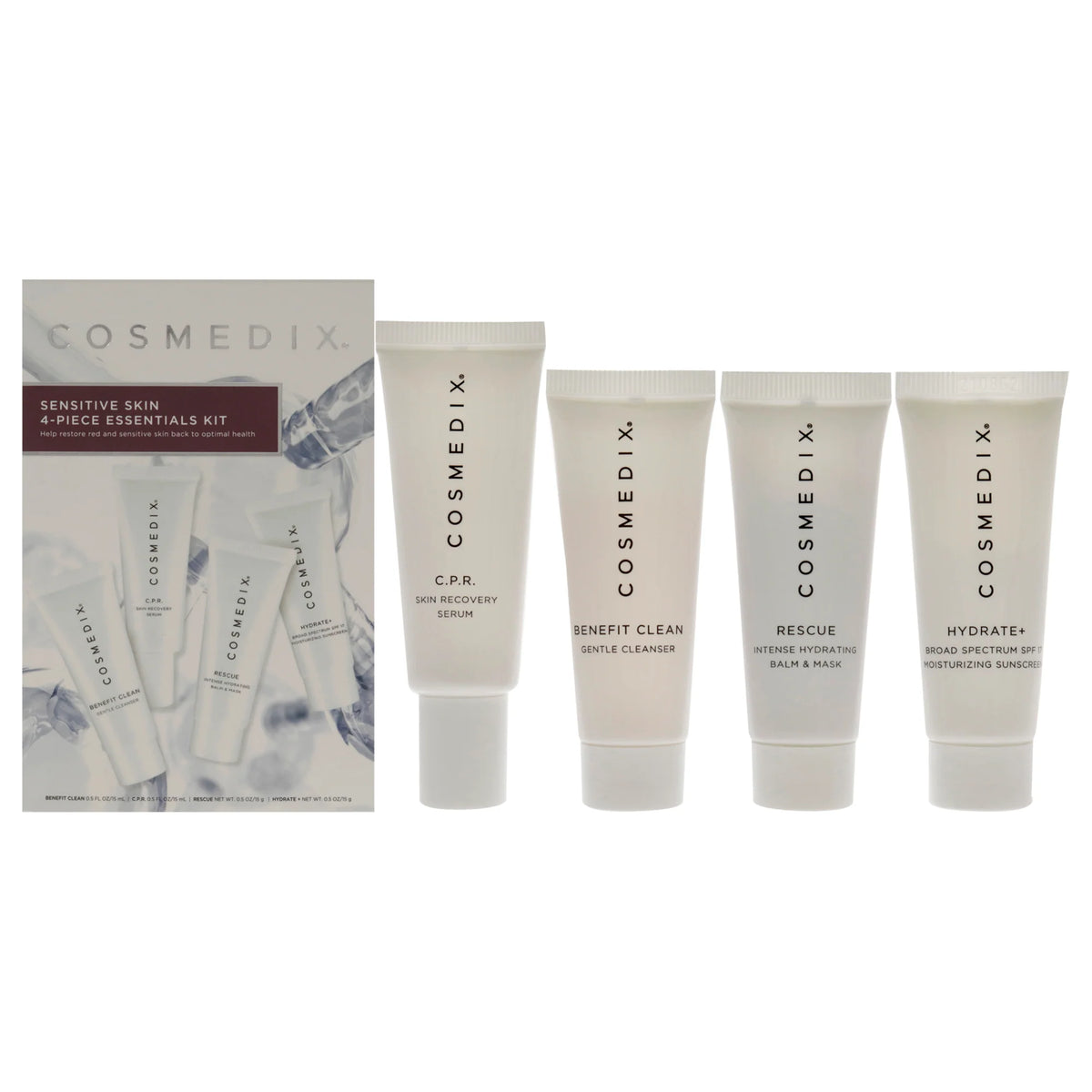 4 Pc 0.5oz Sensitive Skin Essentials Kit V803625