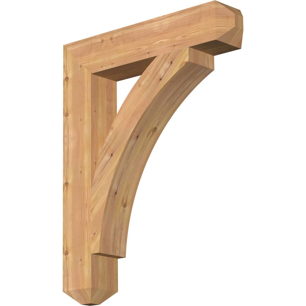 Western Red Cedar Craftsman Smooth Bracket A16327