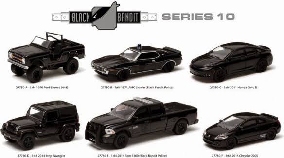 1:64 Black Bandit Series 10 Assortment E166968