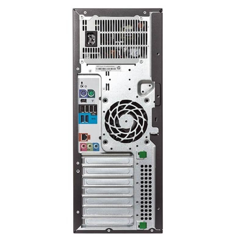 HP Z420 Workstation E5-1620 Quad Core 3.6GHz 16GB 500GB 2TB Dual DVI Win 10 H675480