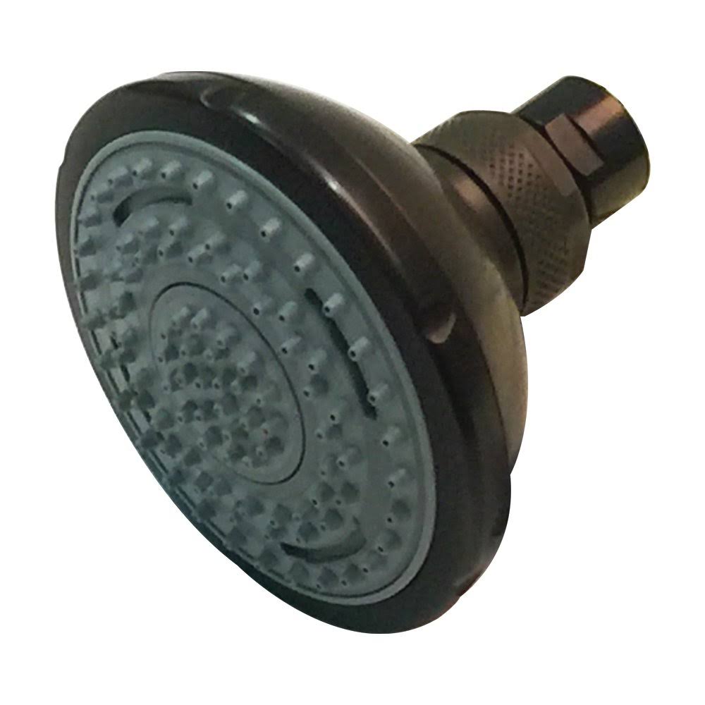 3 Function Rain-Flow Showerhead - Tuscan Brass X59485