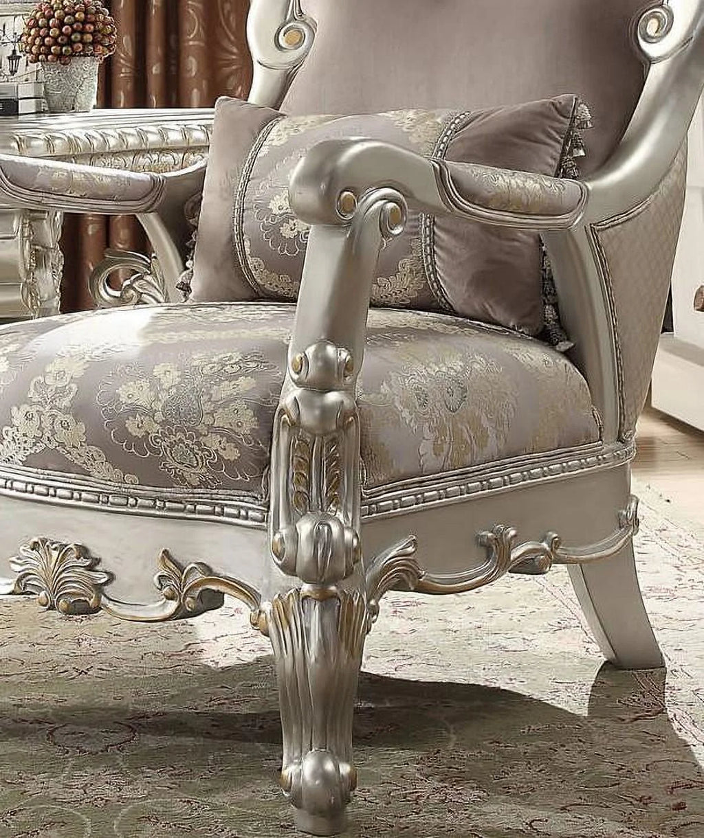 Carved Wood 3Pcs Sofa Set T98362