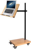 Adjustable Bamboo Floor Book Stand I702
