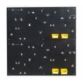 24x22x48x22 Black 48 Hook 4 Bin DuraBoard O605