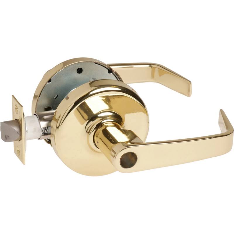 Polished Brass Keyed Entry Clas V20072