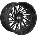 Gloss Black Milled 20x10 Wheel N922