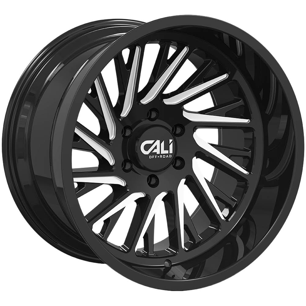 Gloss Black Milled 20x10 Wheel N922