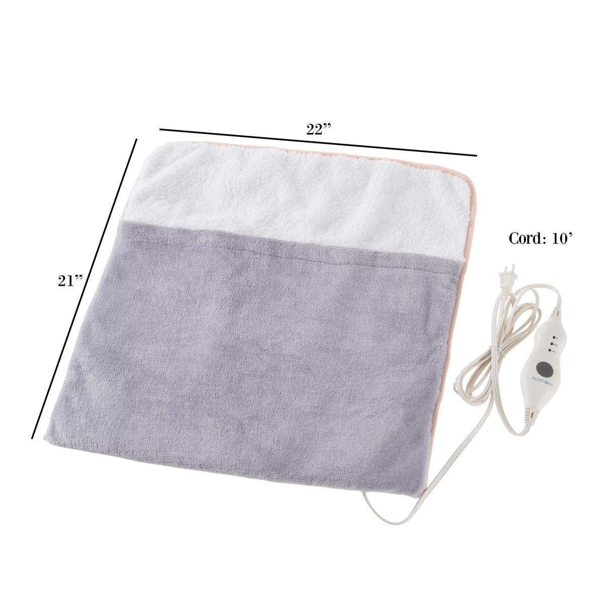 Gray Electric Foot Warmer G12408