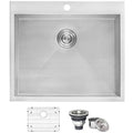 16 Gauge Stainless Steel Laundry Utility Sink R844