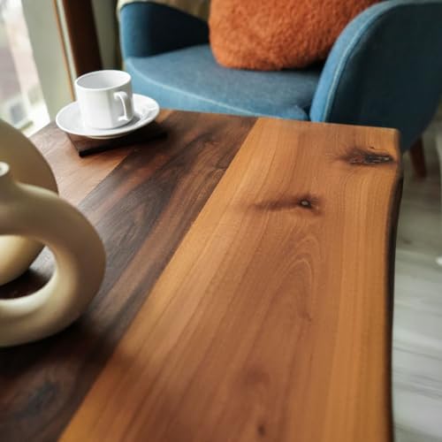 Live Edge Walnut Wooden Table (30" x 60") J178